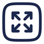 Maximize Square 2 SVG Icon